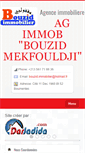 Mobile Screenshot of bouzid-immobilier.darjadida.com