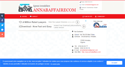 Desktop Screenshot of annabaffairecom.darjadida.com