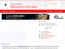 Tablet Screenshot of essaada-annaba.darjadida.com